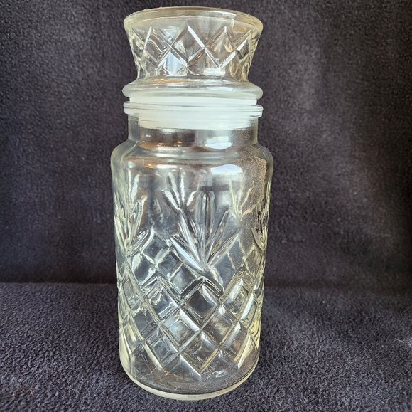 Vintage Planters Jar Mr. Peanut Advertise Glass Top Hat Canister Container - Picture 3 of 7